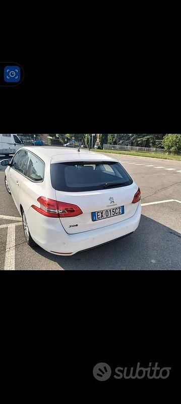 Usata Peugeot 308 116 CV (85 kW) 2014 Bianco Station wagon