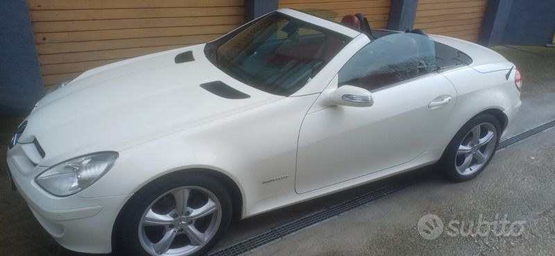 Bianco Usata 2006 Mercedes SLK200 Cabrio | 13.500 € - Immagine 1/4