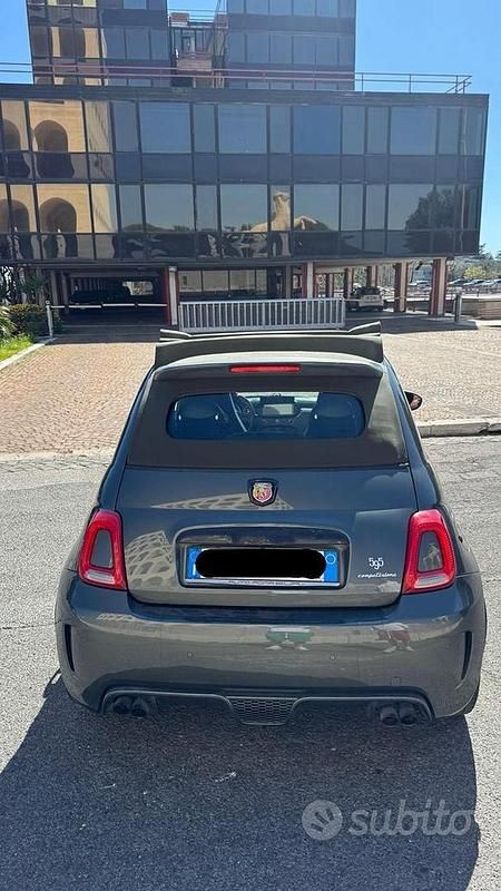 Usata Abarth 595 Competizione 180 CV (132 kW) 2015 Grigio Cabrio