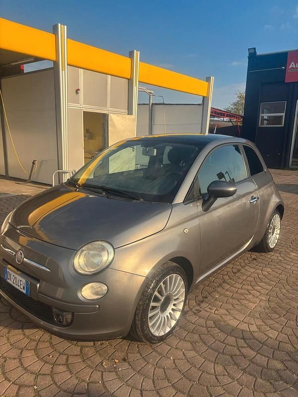 Usata Fiat 500 Sport 100 CV (73 kW) 2009 Argento Cabrio
