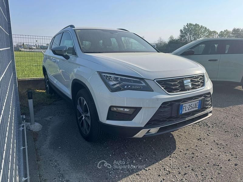 Używany Seat Ateca 116 KM (85 kW) 2017 Biały SUV