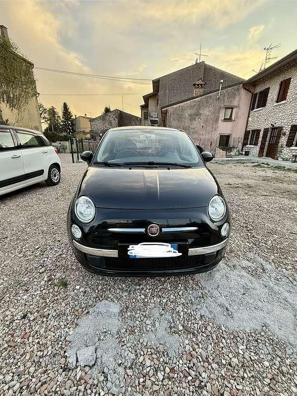 Usata Fiat 500 Lounge 69 CV (50 kW) 2015 Nero Utilitaria