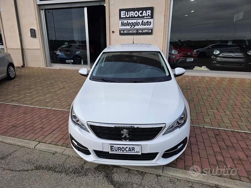 Usata Peugeot 308 Business-Line 130 CV (95 kW) 2018 Bianco Berlina