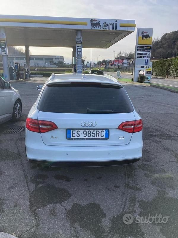 Usata Audi A4 S-Line 177 CV (130 kW) 2013 Bianco Station wagon