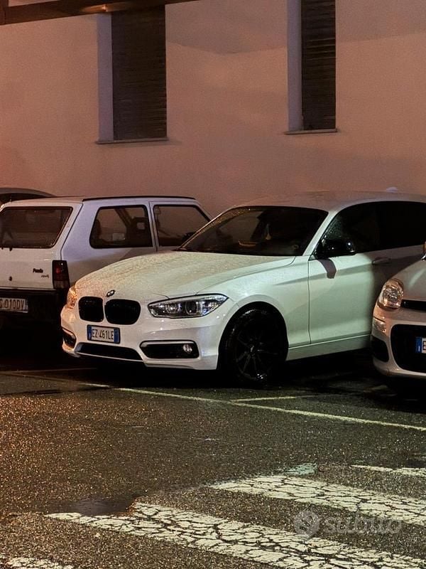 Usata BMW 120 2015 Bianco Utilitaria
