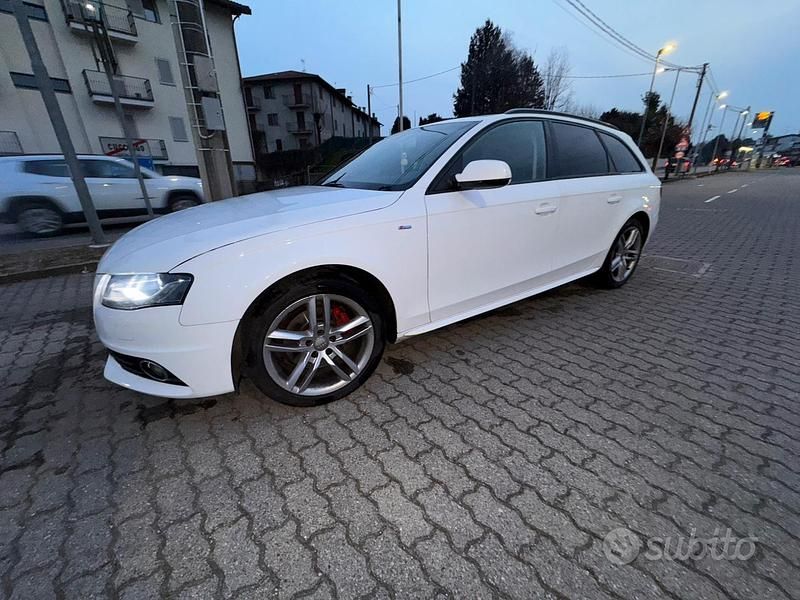 Usata Audi A4 S-Line 170 CV (125 kW) 2011 Bianco Station wagon