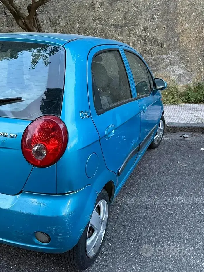 Usata Chevrolet Matiz 2007 Blu Utilitaria