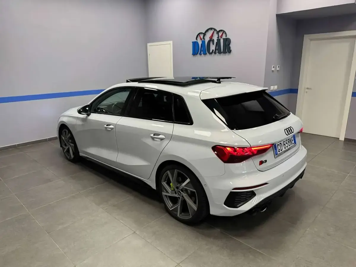 Usata Audi S3 Sport 310 CV (228 kW) 2021 Bianco Berlina
