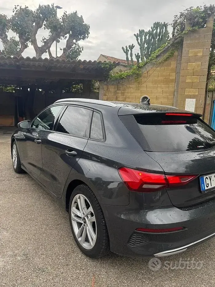 Usata Audi A3 116 CV (85 kW) 2023 Nero Berlina