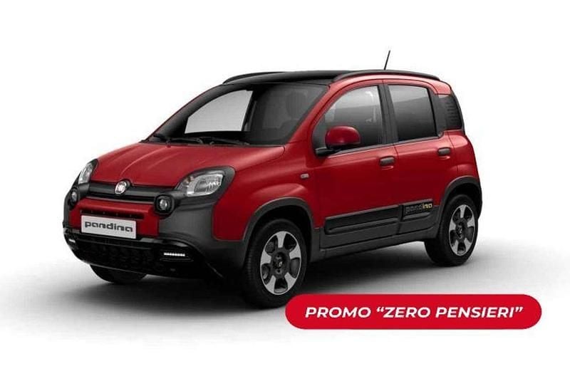 Usata Fiat Panda S 69 CV (50 kW) 2025 Rosso passione pastello Utilitaria