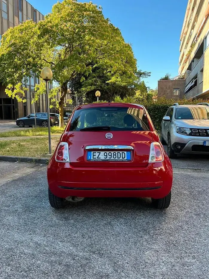 Usata Fiat 500 69 CV (50 kW) 2015 Rosso Berlina