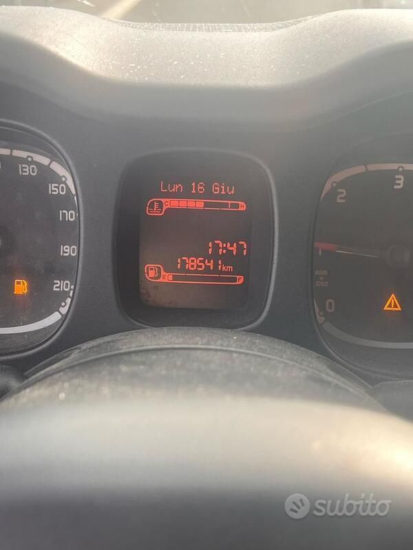 Usata Fiat Panda 80 CV (58 kW) 2013 Bianco Utilitaria