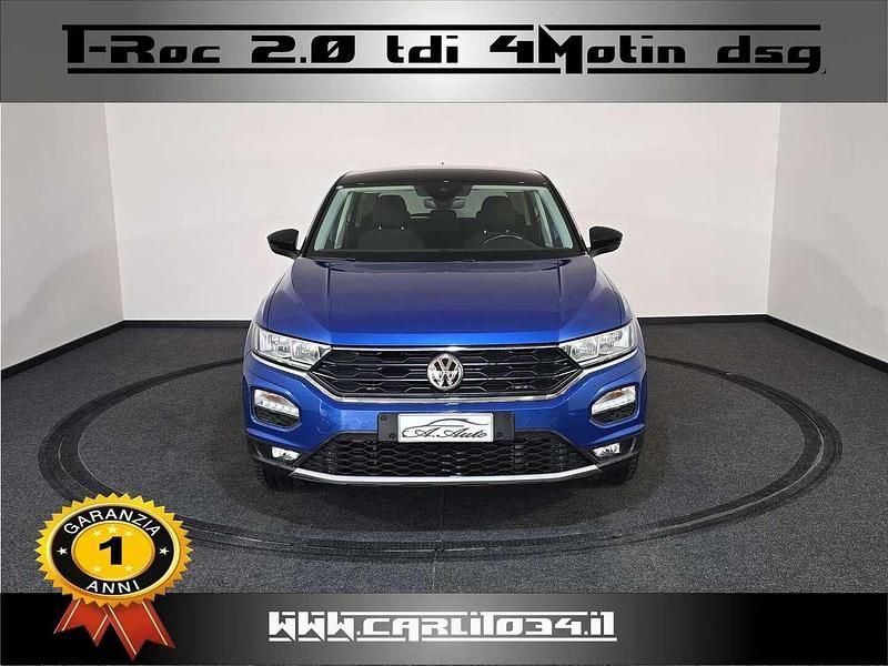 Usata VW T-Roc Style 150 CV (110 kW) 2020 Blu/azzurro SUV