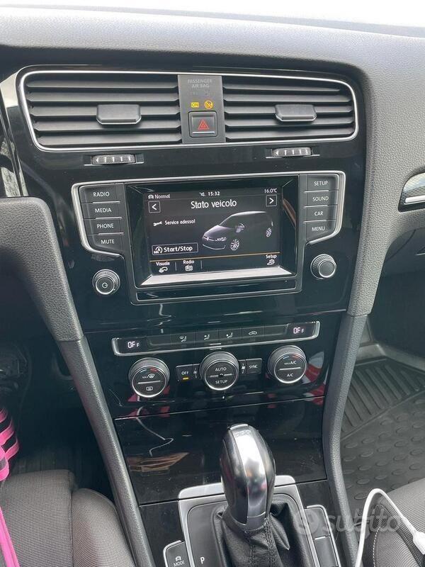 Usata VW Golf VII 110 CV (80 kW) 2013 Grigio Utilitaria