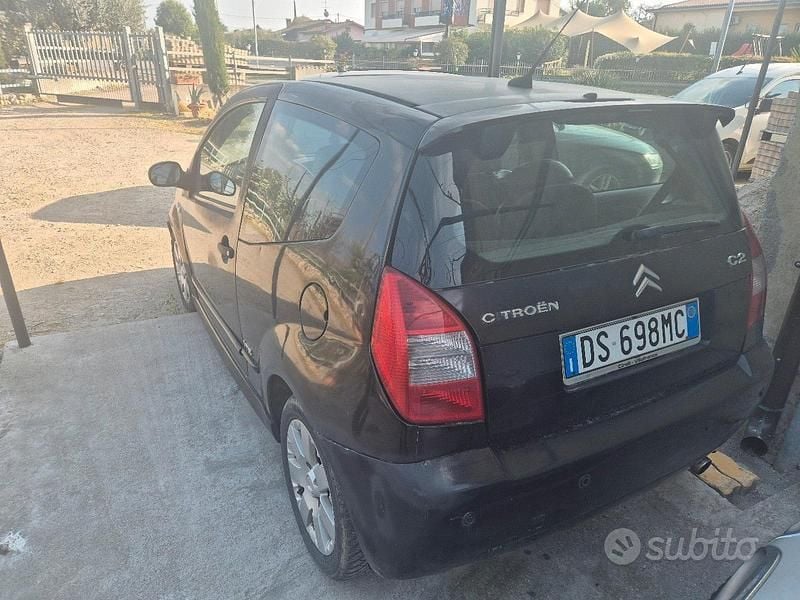 Usata Citroën C2 68 CV (50 kW) 2007 Nero Utilitaria
