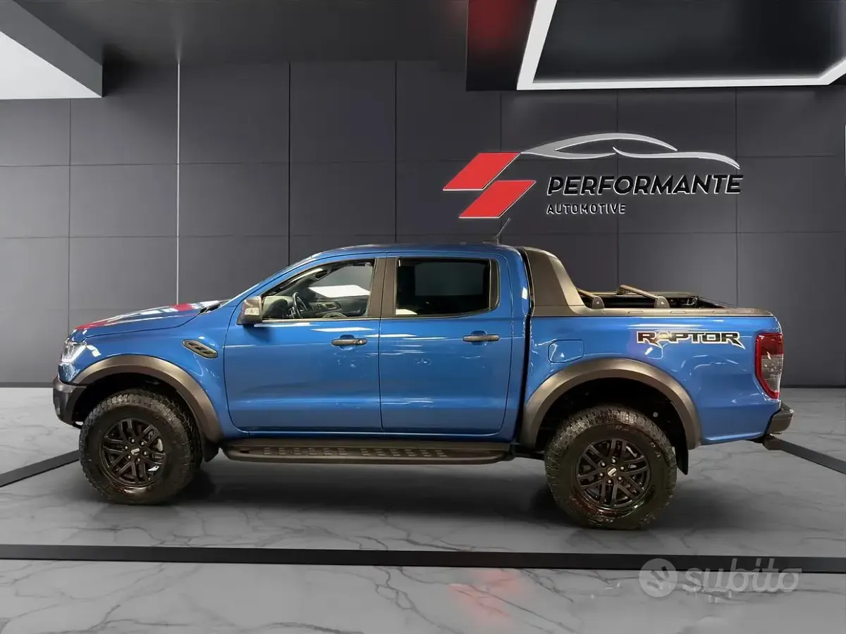 Occasion Ford Ranger Raptor 213 PK (156 kW) 2021 Blauw Pickup