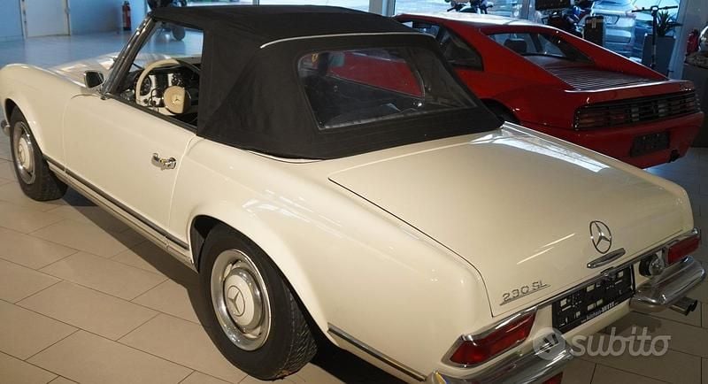 Usata Mercedes 230 150 CV (110 kW) 1960 Bianco Cabrio