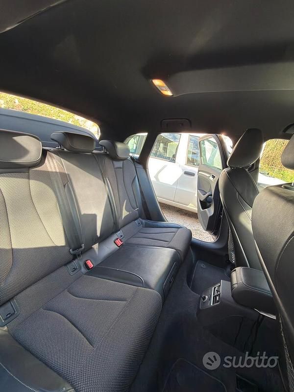 Usata Audi A3 S-Line 116 CV (85 kW) 2018 Nero Berlina