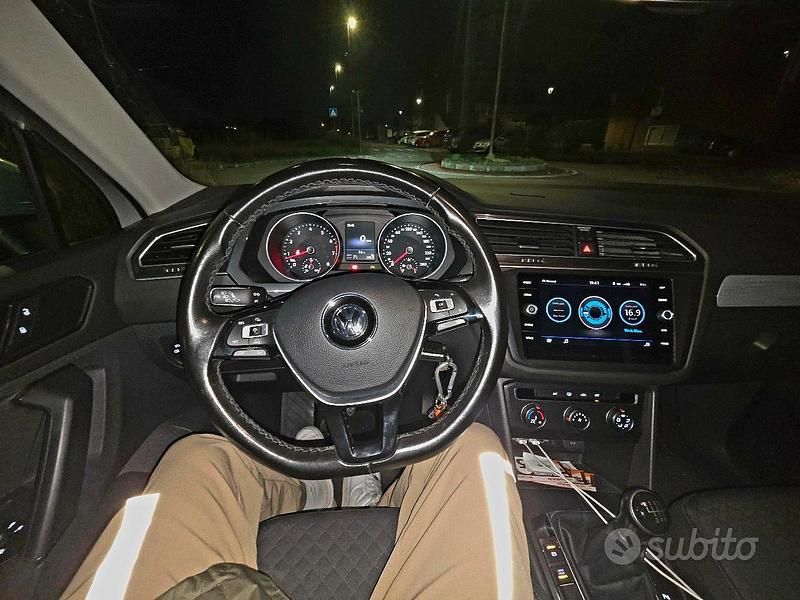 Usata VW Tiguan 125 CV (91 kW) 2018 Grigio SUV