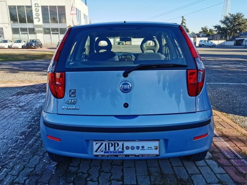 Usata Fiat Punto Active 60 CV (44 kW) 2004 Blu Utilitaria
