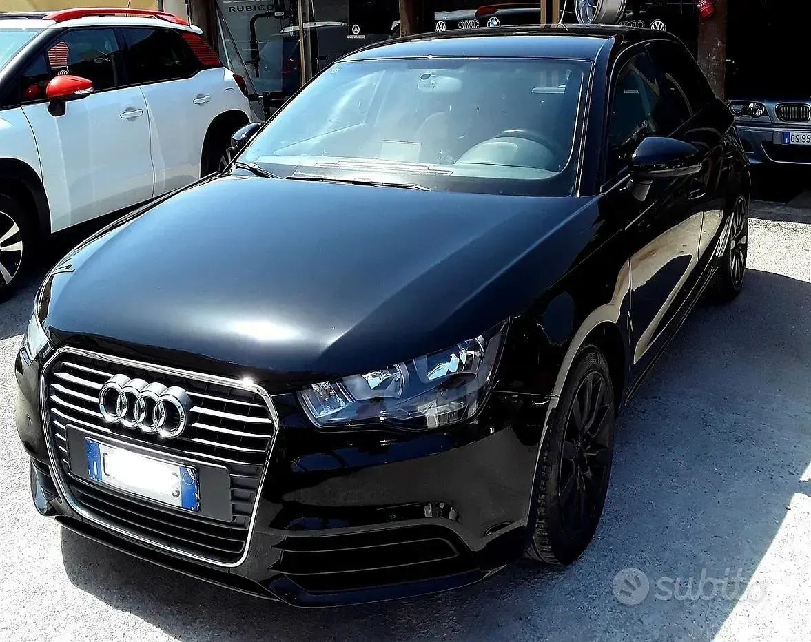 Usata Audi A1 95 CV (69 kW) 2017 Nero Utilitaria