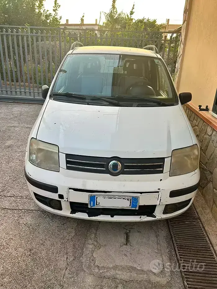 Usata Fiat Panda 2007 Bianco Utilitaria