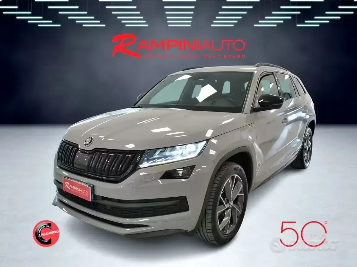 Second-hand Skoda Kodiaq SportLine 150 CP (110 kW) 2019 Gri SUV
