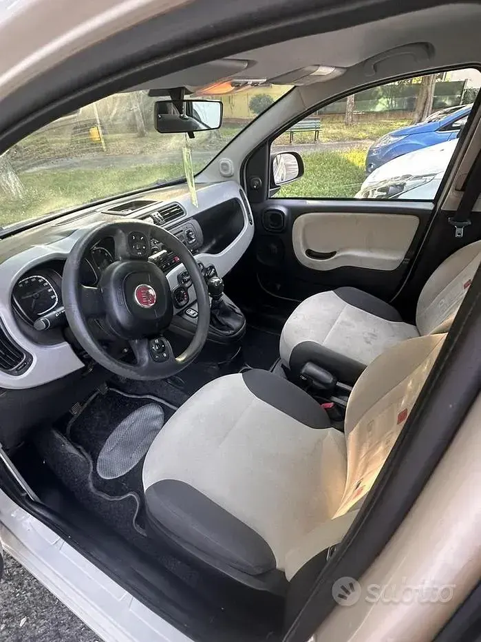 Usata Fiat Panda 69 CV (50 kW) 2014 Bianco Utilitaria