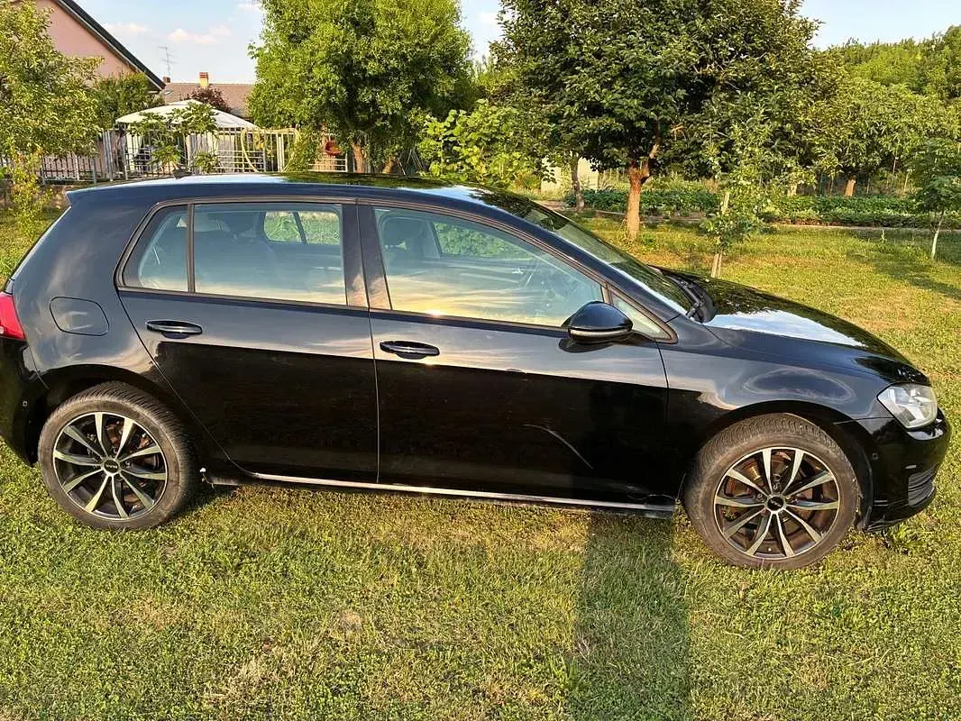 Usata VW Golf VII Comfortline 105 CV (77 kW) 2014 Nero Berlina