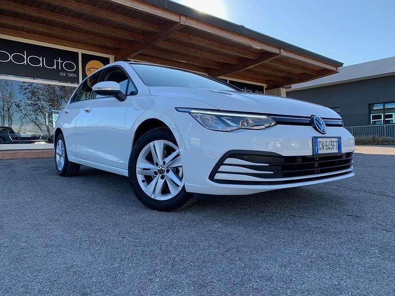 Usata VW Golf VIII Style 131 CV (96 kW) 2023 Bianco Berlina