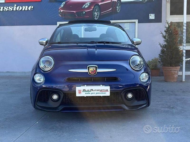 Usata Abarth 595C Turismo 165 CV (121 kW) 2016 Blu Cabrio