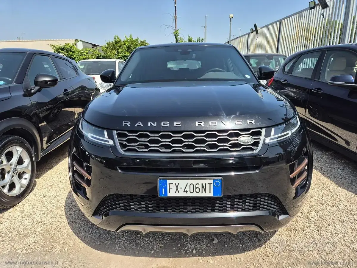 Usata Land Rover Range Rover evoque R-Dynamic 150 CV (110 kW) 2019 Nero SUV