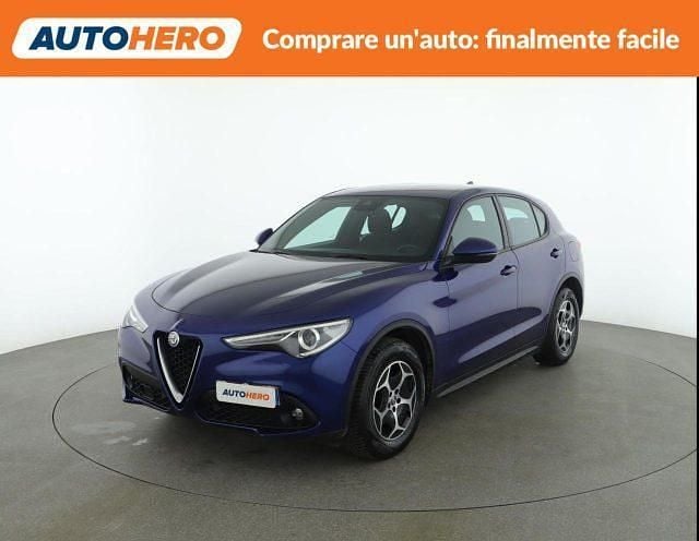 Blu Usata 2022 Alfa Romeo Stelvio Business SUV | 25.999 € (Super prezzo) - Immagine 1/2