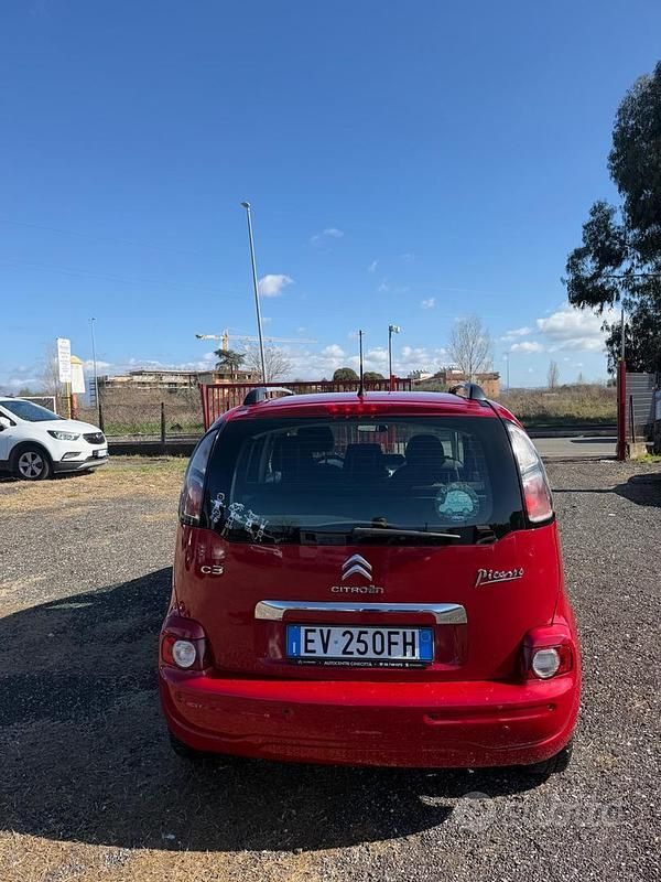 Usata Citroën C3 Picasso Exclusive 92 CV (67 kW) 2014 Rosso Monovolume