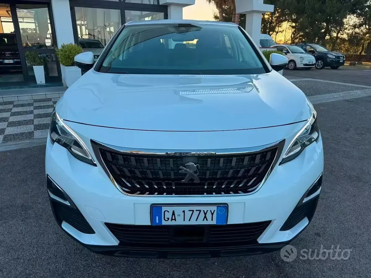 Usata Peugeot 3008 131 CV (96 kW) 2020 Bianco SUV