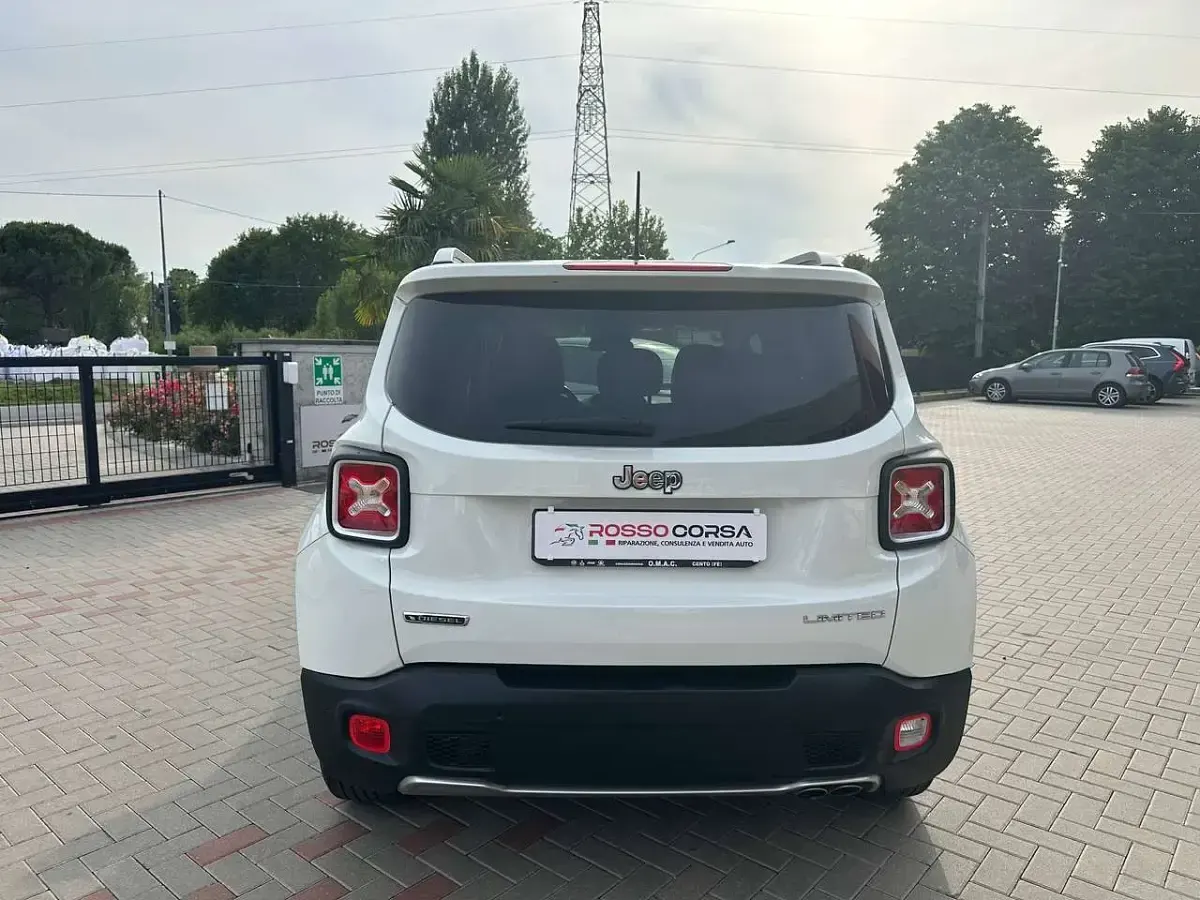 Usata Jeep Renegade Limited 120 CV (88 kW) 2015 Bianco SUV
