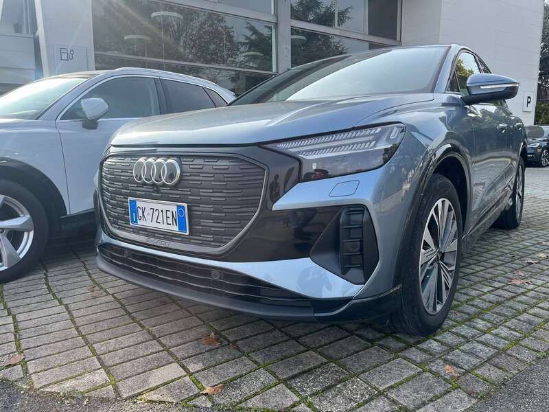 Usata Audi Q4 Sportback e-tron Advanced 69 kW (95 CV) 2022 Blu/azzurro SUV