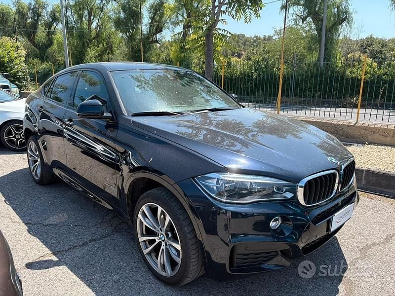 Usata BMW X6 M Sport 258 CV (189 kW) 2017 Blu SUV
