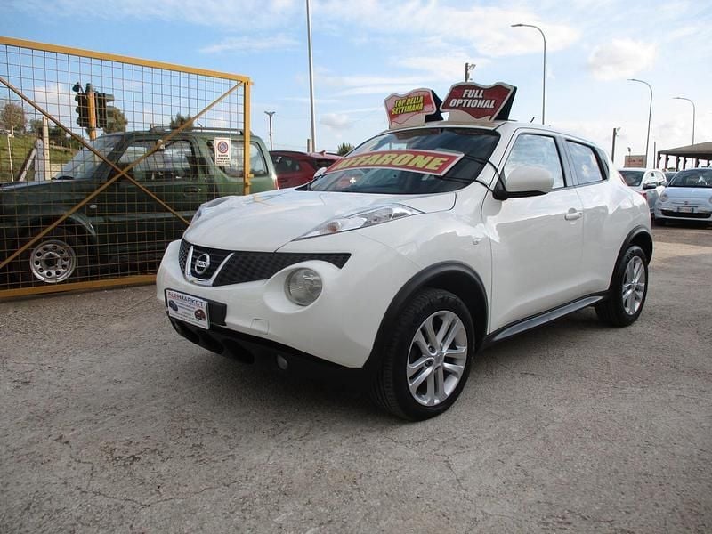 Usata Nissan Juke 110 CV (80 kW) 2010 Bianco SUV
