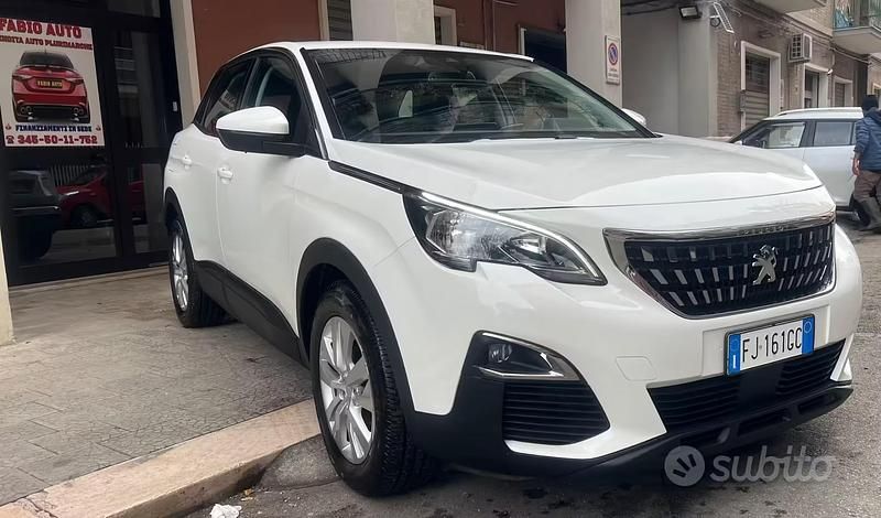 Usata Peugeot 3008 119 CV (87 kW) 2017 Bianco SUV
