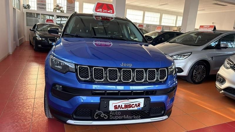 Usata Jeep Compass Limited 179 CV (131 kW) 2021 Blu SUV