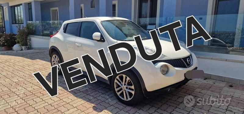 Usata Nissan Juke 110 CV (80 kW) 2012 Bianco SUV