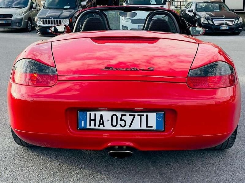Usata Porsche Boxster 204 CV (150 kW) 1997 Rosso Cabrio