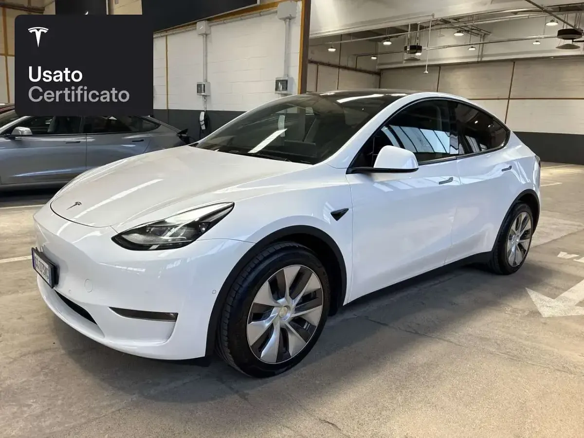 Usata Tesla Model Y Long Range AWD 258 kW (351 CV) 2022 Pearl white multicoat SUV
