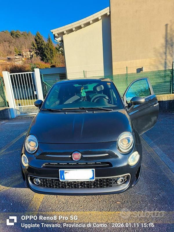 Usata Fiat 500 S 85 CV (62 kW) 2016 Nero Berlina