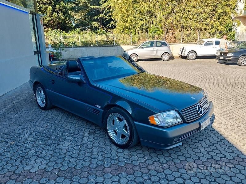Usata Mercedes SL500 333 CV (244 kW) 1991 Nero Cabrio