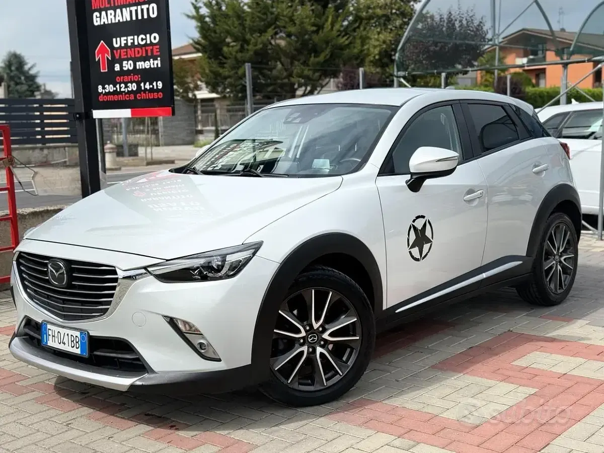 Usata Mazda CX-3 Exceed 105 CV (77 kW) 2017 Grigio SUV