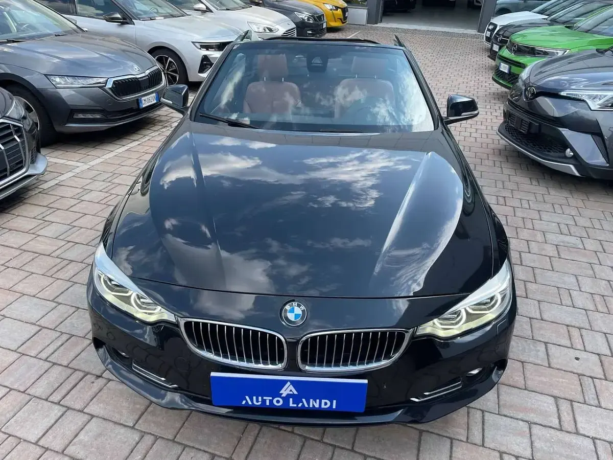 Usata BMW 428 Luxury Line 245 CV (180 kW) 2015 Nero Cabrio