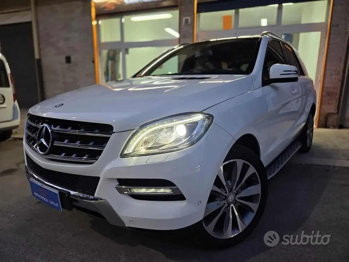 Usata Mercedes ML250 Premium 150 CV (110 kW) 2015 Bianco SUV
