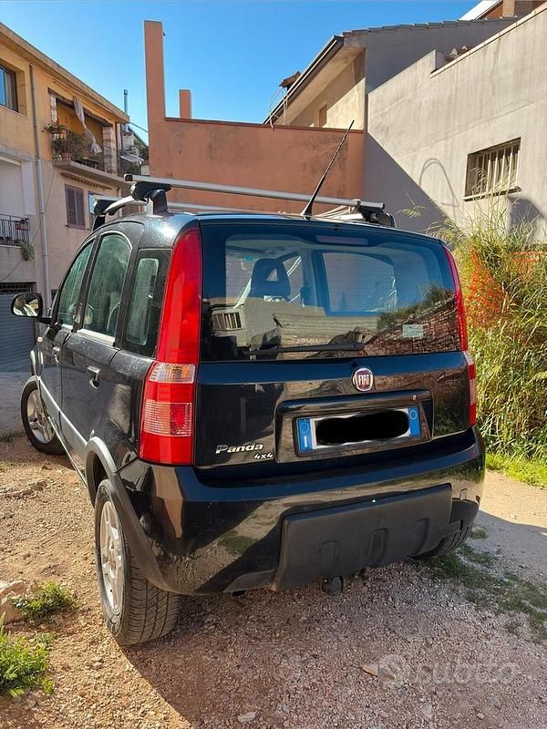 Gebraucht Fiat Panda 4x4 2013 Schwarz Kleinwagen
